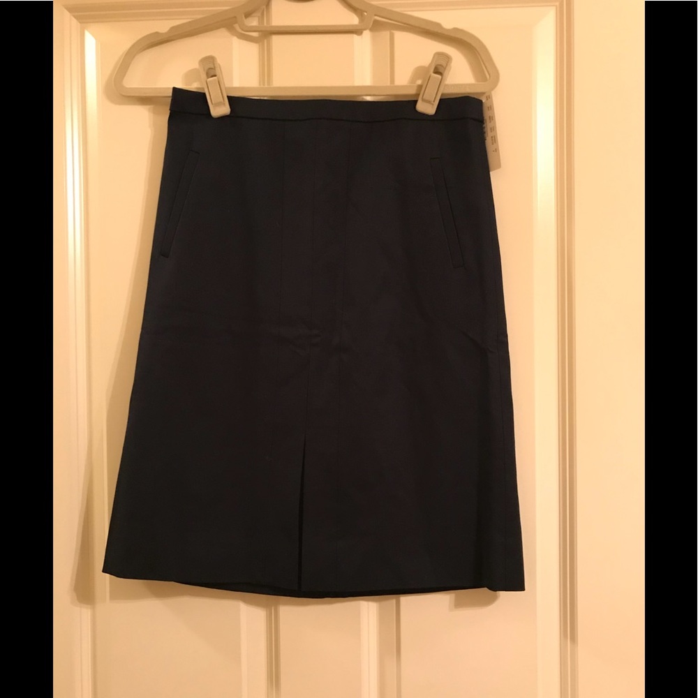 J. Crew pencil skirt, Navy